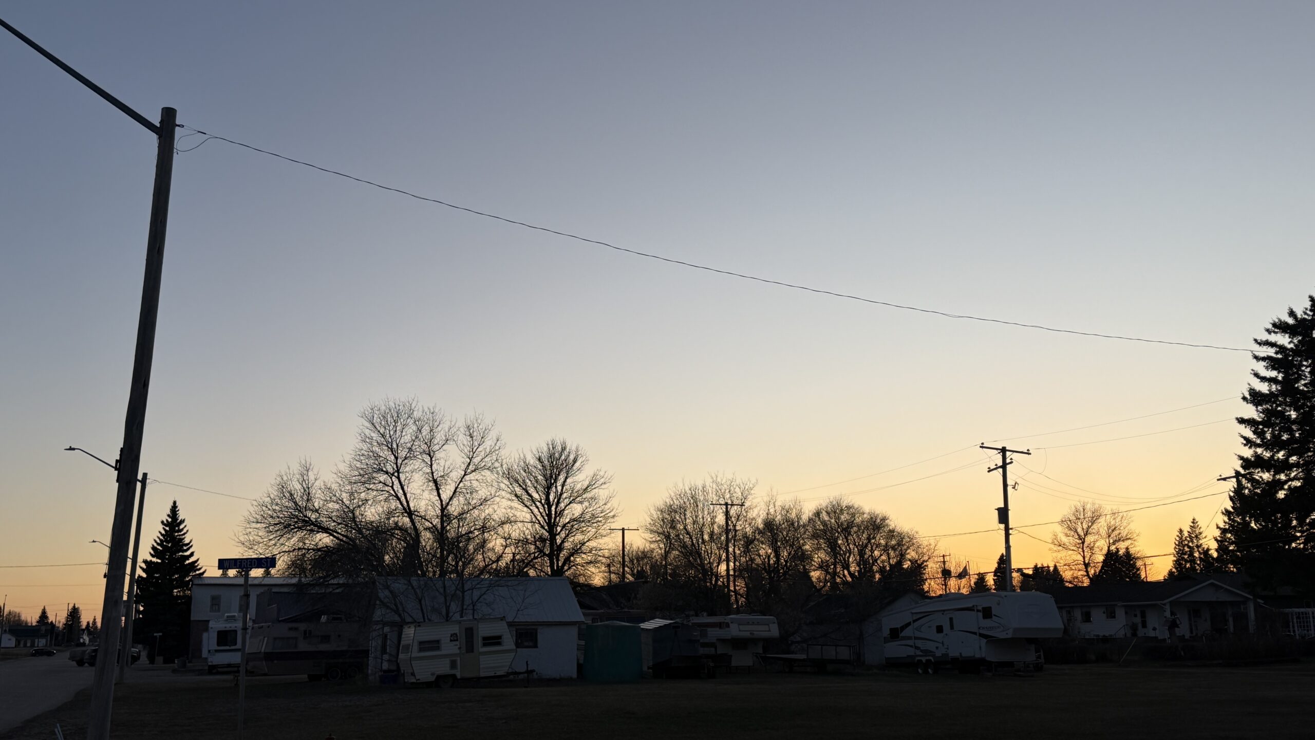 Past the Dairy Queen, the county line where there ain’t any fences
